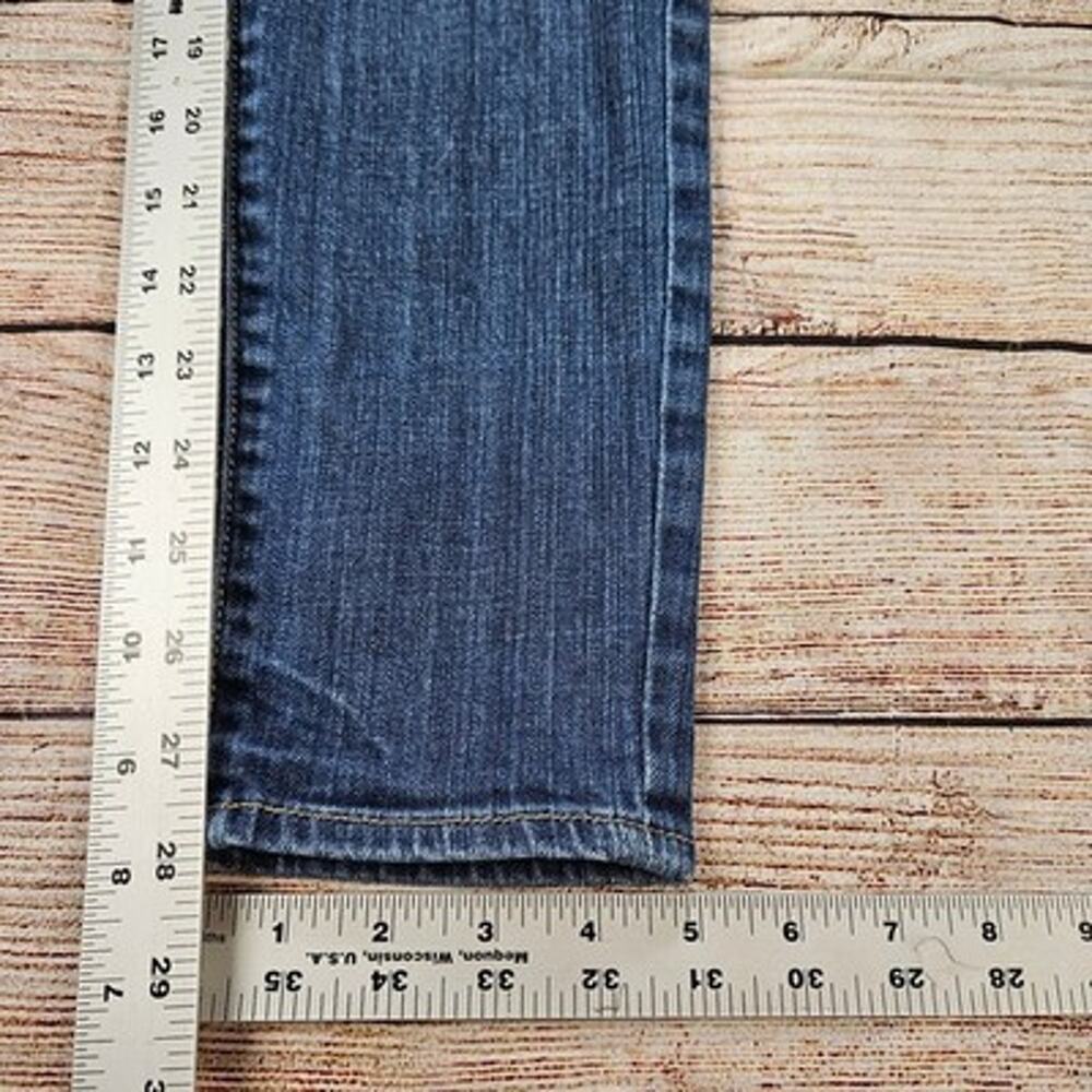 Abercrombie & Fitch Women's Jeans Blue W27 L29 Distressed Stretch Skinny - Picture 4 of 7